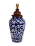 JAIPUR BLUE POTTERY HANDIYA TABLE LAMP WITHOUT SHADE